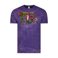 Cloud Purple What The Elf Christmas Vintage Tee - RanaPortraitStore