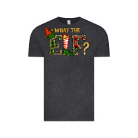 Vintage Black What The Elf Christmas Vintage Tee - RanaPortraitStore