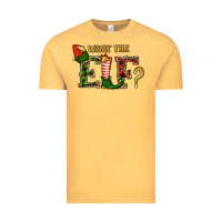 Vintage Mustard What The Elf Christmas Vintage Tee - RanaPortraitStore