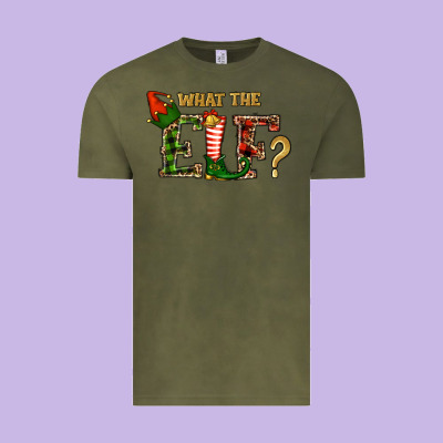 What The Elf Christmas Vintage Tee Designed By Ranaportraitstore