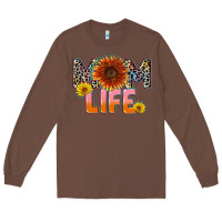 Chestnut Mom life Mother's Day Long Sleeve Tee - CowGirlArtShop