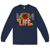 Navy Mom life Mother's Day Long Sleeve Tee - CowGirlArtShop