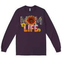 Plum Mom life Mother's Day Long Sleeve Tee - CowGirlArtShop