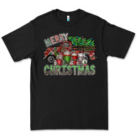 Black merry christmas Premium Tee - SublimationCraftShop
