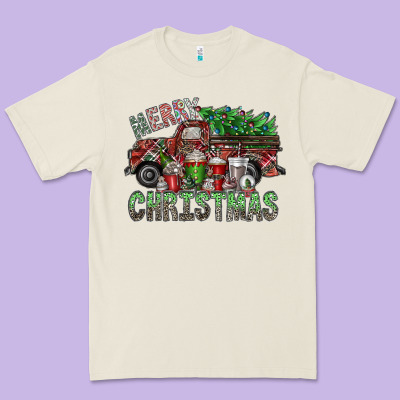 Merry Christmas Premium Tee Designed By Sublimationcraftshop