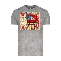 Cloud Rock red white and bbq usa flag Vintage Tee - TumblerDesignByShophia