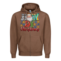 Chestnut How Dy Christmas Zipper Hoodie - CowhideDigitalArt