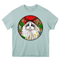 Arona christmas ragdoll  cat Heavy Core Tee - LillyAllenDesigns