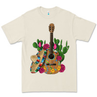 Bone ,mexican sombrero guitar rose cactus Premium Tee - Artiststas