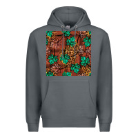 Rock fall leaves seamless pattern Premium Hoodie - BundleAndBundleShop