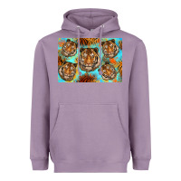 Lavender Tiger Heavyweight Hoodie - Artiststas