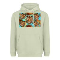 Matcha Tiger Heavyweight Hoodie - Artiststas