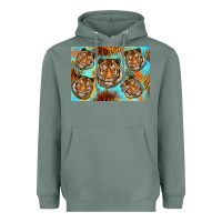 Sage Tiger Heavyweight Hoodie - Artiststas