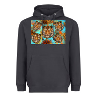 Smoke Tiger Heavyweight Hoodie - Artiststas