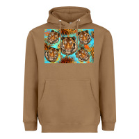 Toasted Coconut Tiger Heavyweight Hoodie - Artiststas