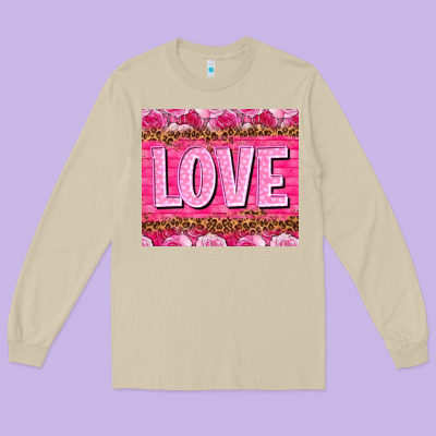 Love Valentine's Day Tumbler Long Sleeve Tee Designed By Howdyjamesfarm