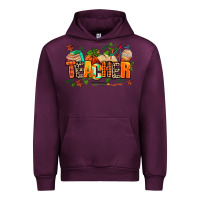 Mauve Wine fall teacher Urban Hoodie - AdoDesignShop