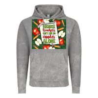 Cloud Rock because teachers can't live on apples alone tumble Vintage Hoodie - TumblerDesignByShophia
