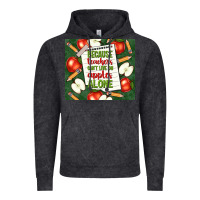 Vintage Black because teachers can't live on apples alone tumble Vintage Hoodie - TumblerDesignByShophia