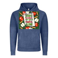 Vintage Denim because teachers can't live on apples alone tumble Vintage Hoodie - TumblerDesignByShophia