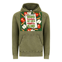 Vintage Olive because teachers can't live on apples alone tumble Vintage Hoodie - TumblerDesignByShophia