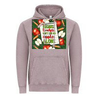 Vintage Zinc because teachers can't live on apples alone tumble Vintage Hoodie - TumblerDesignByShophia