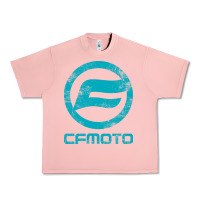 Salmon CF Moto Vintage UTV ATV SXS original off road Gift Long Sleeve Urban Heavy Tee - lanVoArt