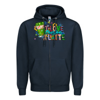 Navy LIve Christmas Latte Zipper Hoodie - CowhideDigitalArt