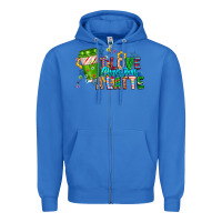 True Royal LIve Christmas Latte Zipper Hoodie - CowhideDigitalArt