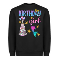 Black birthday girl Heavyweight Sweatshirt - BundleAndBundleShop
