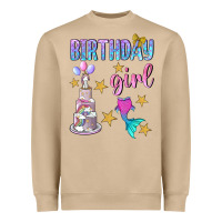 Mushroom birthday girl Heavyweight Sweatshirt - BundleAndBundleShop