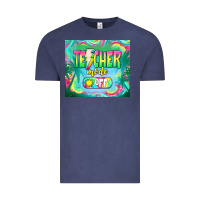 Vintage Denim teacher mode off Vintage Tee - TumblerDesignByShophia
