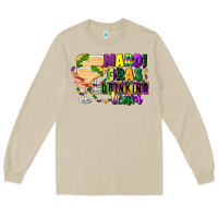 Mushroom mardi gras drinking team margaritas Long Sleeve Tee - CowGirlArtShop
