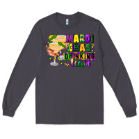 Smoke mardi gras drinking team margaritas Long Sleeve Tee - CowGirlArtShop