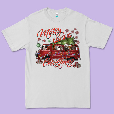 Merrycamperchristmas Premium Tee Designed By Sublimationcraftshop