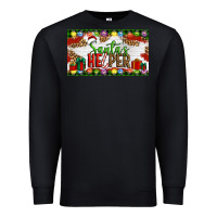 Black Christmas Santa's Helper Premium Sweatshirt - Artiststas