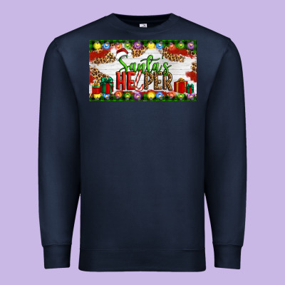 Christmas Santa's Helper Premium Sweatshirt Designed By Artiststas