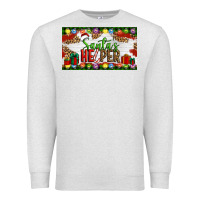 Oatmeal Heather Christmas Santa's Helper Premium Sweatshirt - Artiststas