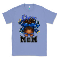 Colony Blue Cheer Mom Afro Messy Bun Classic Tee - texasbilliewilder