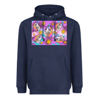 Navy unicorn Heavyweight Hoodie - Artiststas