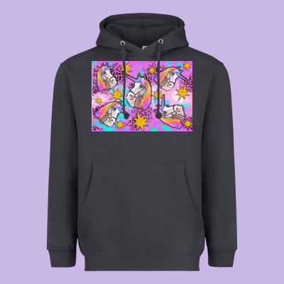 Unicorn Heavyweight Hoodie Designed By Artiststas