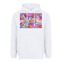 White unicorn Heavyweight Hoodie - Artiststas