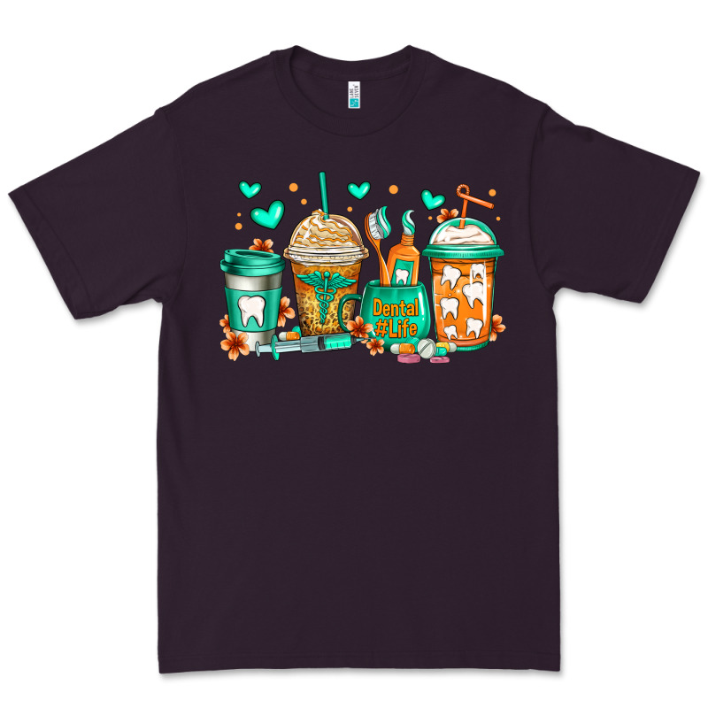 Dental Life Coffee Cups Premium Tee by Jasminsmagicworld | Teevron