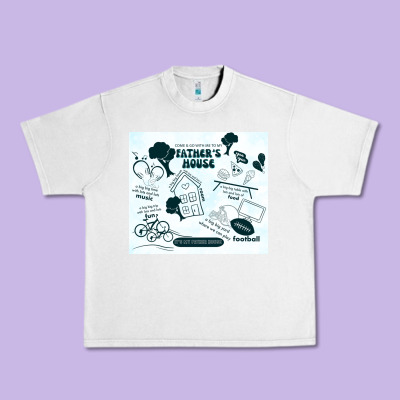 Father's House Urban Heavy Tee Designed By Tumblerdesignbyshophia