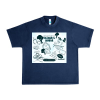 Navy father's house Urban Heavy Tee - TumblerDesignByShophia