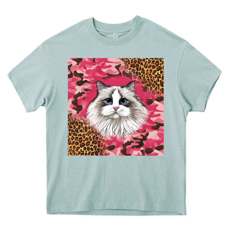 Ragdoll Cat Heavy Core Tee by LillyAllenDesigns | Teevron