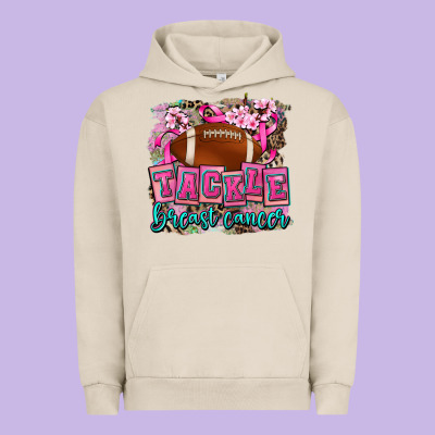 Tackle Breast Cancer Urban Hoodie Designed By Adodesignshop