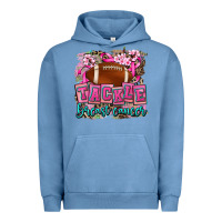 Pigment Pebble Blue tackle breast cancer Urban Hoodie - AdoDesignShop