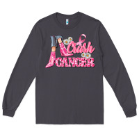 Smoke crush cancer Long Sleeve Tee - CowGirlArtShop