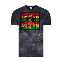 Cloud Black juneteenth cute kid Vintage Tee - TumblerDesignByShophia